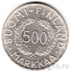 Финляндия 500 марок 1952 Олимпиада в Хельсинки