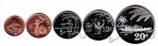 Токелау набор 5 монет 2012