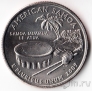 США 25 центов 2009 Американское Самоа (D)