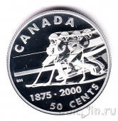 Канада 50 центов 2000 Хоккей