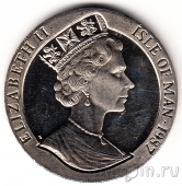 Остров Мэн 1 крона 1987 Парусная регата