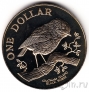 Новая Зеландия 1 доллар 1984 Чатемская петроика