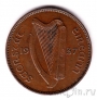 Ирландия 1 фартинг 1937 Вальдшнеп