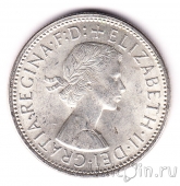 Австралия 1 флорин 1954 Королевский визит