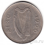 Ирландия 1 фунт 1990 Благородный олень