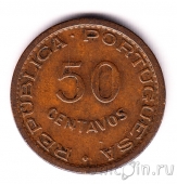 Португальская Гвинея 50 сентаво 1952