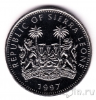 Сьерра-Леоне 1 доллар 1997 Принцесса Диана с детьми