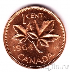 Канада 1 цент 1964