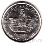 Аргентина 2 песо 2007 Нефтяная вышка