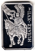 Польша 10 злотых 2009 Гусар XVII века