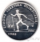Польша 1000 злотых 1987 Зимние Олимпийские игры (пробная)
