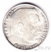 Германия 5 марок 1935 Гинденбург (A)