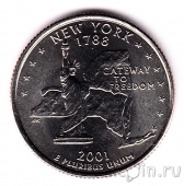  25  2001 New York (D)