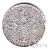 Великобритания 1 флорин 1887