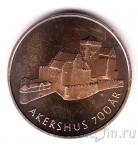 Норвегия 20 крон 1999 700 лет Крепости Акерсхус