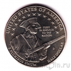 США 1/2 доллара 2011 Армия США (UNC)