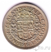 Новая Зеландия 1/2 кроны 1963