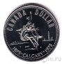 Канада 1 доллар 1975 100-летие Калгари