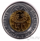 Мавритания 50 угий 2010