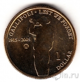 Австралия 1 доллар 2005 Галлиполийское сражение