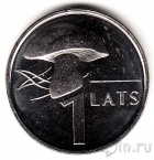 Латвия 1 лат 2004 Гриб