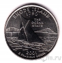 США 25 центов 2001 Rhode Island (D)