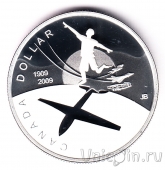 Канада 1 доллар 2009 100 лет Авиации