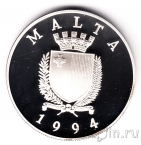 Мальта 5 лир 1994 Корабль 