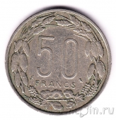 Центральноафриканские штаты 50 франков 1961