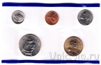 США набор 5 монет 2001 (Р)