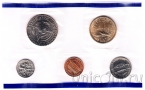 США набор 5 монет 2001 (Р)
