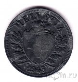 Швейцария 2 раппена 1943