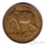 Бельгийское Конго 2 франка 1947 Слон
