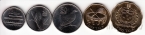 Самоа набор 5 монет 2011
