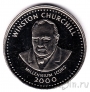 Сомали 25 шиллингов 2000 Уинстон Черчилль