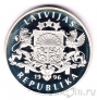 Латвия 10 лат 1996 Куропатка