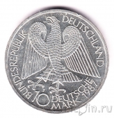 ФРГ 10 марок 1987 750-летие Берлина