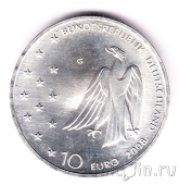 Германия 10 евро 2008 Франц Кафка