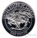 США 1 доллар 1999 Yellowstone (proof)