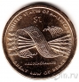 США 1 доллар 2010 Договор о мире (P)