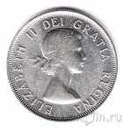 Канада 50 центов 1955