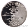 США 1 доллар 2002 Олимпиада в Солт-Лейк-Сити (proof)