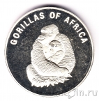 Уганда 1000 шиллингов 2003 Горилла (2)