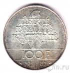 Франция 100 франков 1987 Генерал Лафайет
