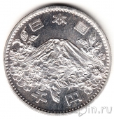 Япония 1000 иен 1964 Гора Фудзи