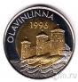 Финляндия 5 евро 1996 Крепость Олавинлинна