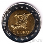 Финляндия 5 евро 1996 Крепость Олавинлинна