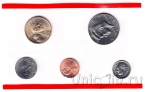 США набор 5 монет 2006 (D)