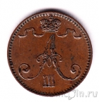 Финляндия 1 пенни 1892