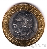 Ватикан 1000 лир 1998